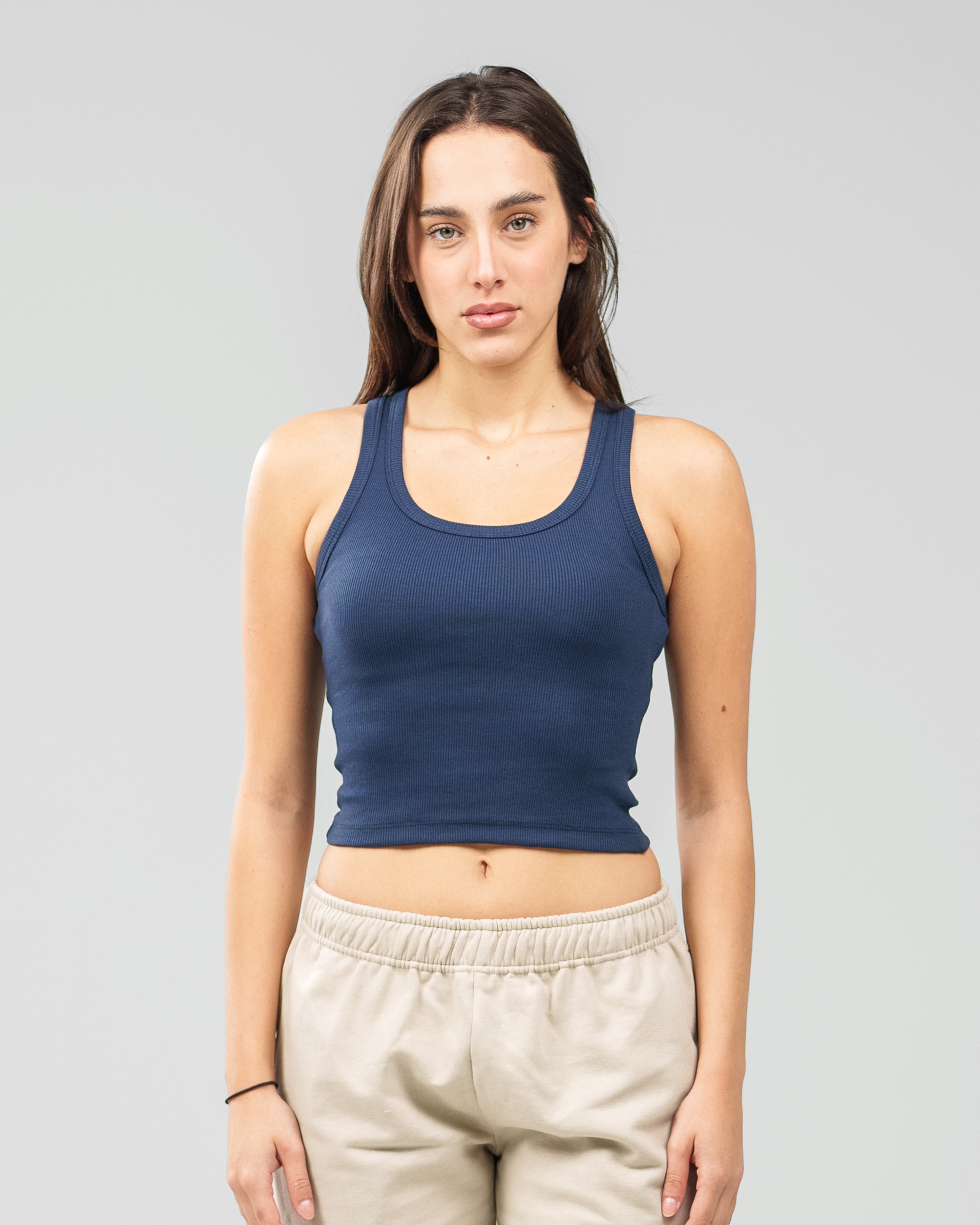 NAVY TANK TOP