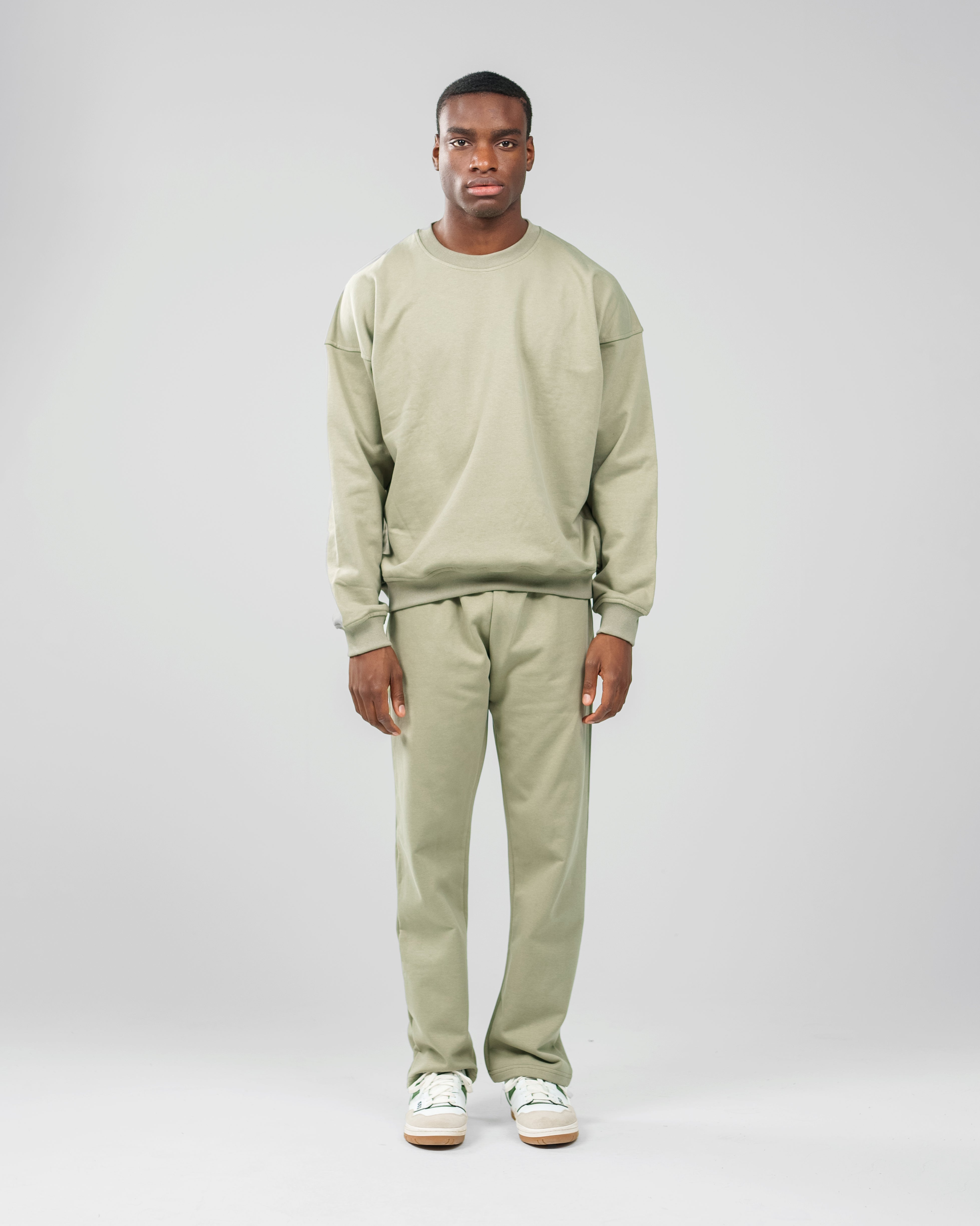 SOFT OLIVE GREEN SWEATPANTS
