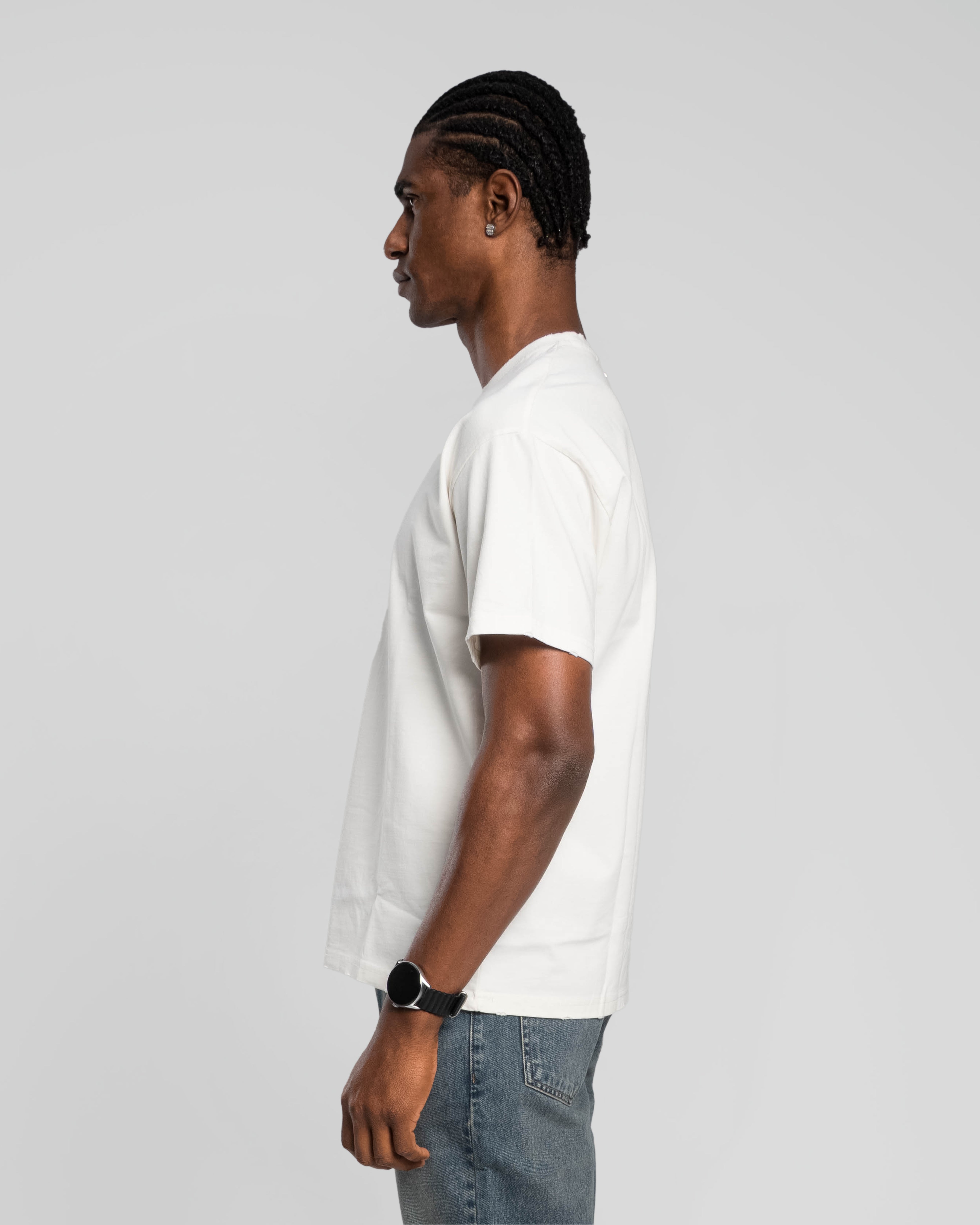 OFF-WHITE STONEWASHED T-SHIRT