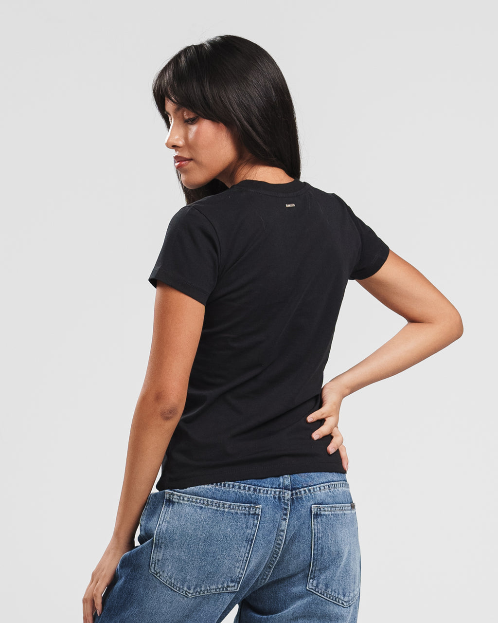 DOUBLE DENIM POCKET TEE