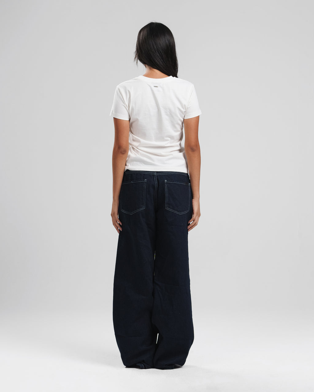 RELAXED MID RISE JEANS