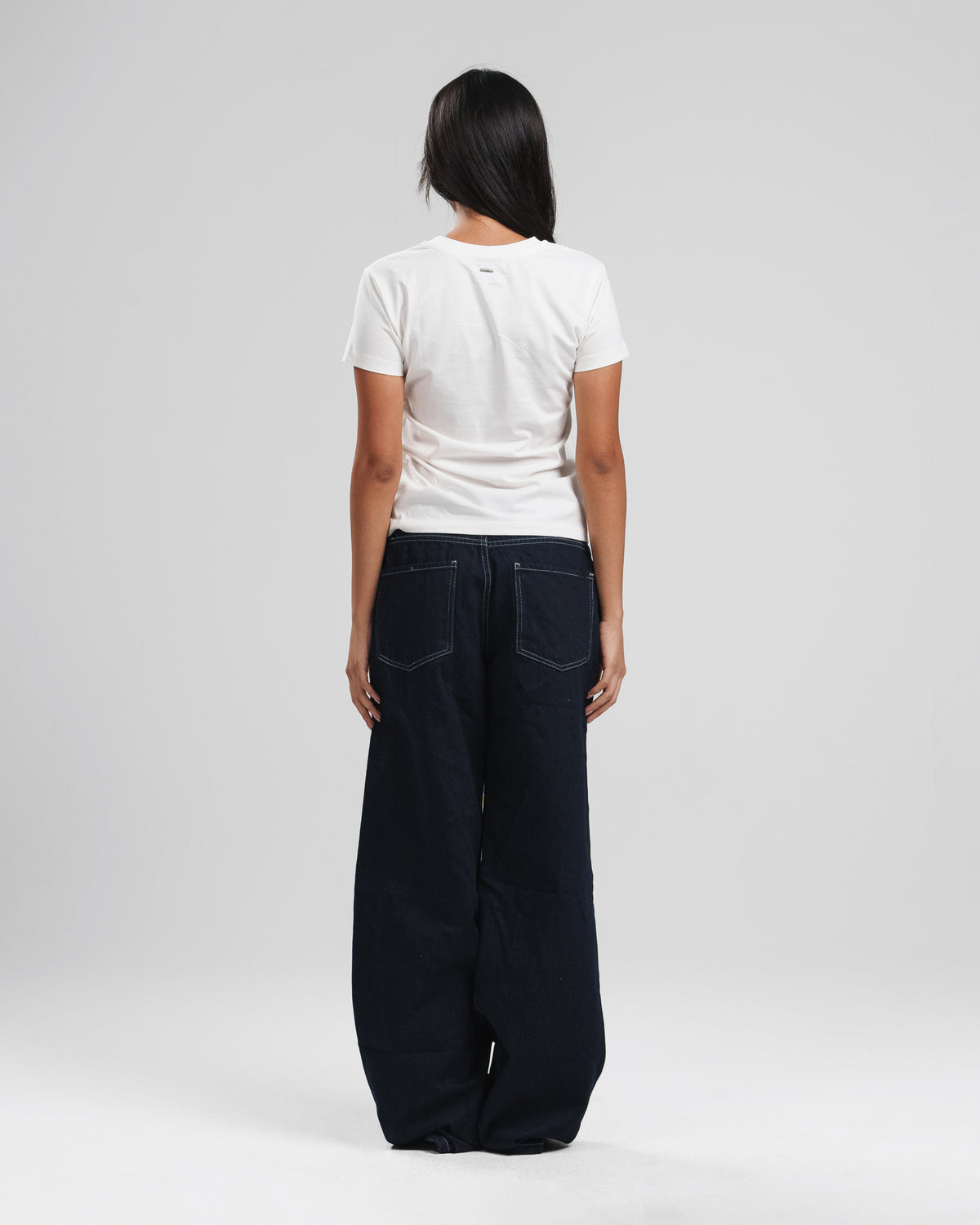 RELAXED MID RISE JEANS