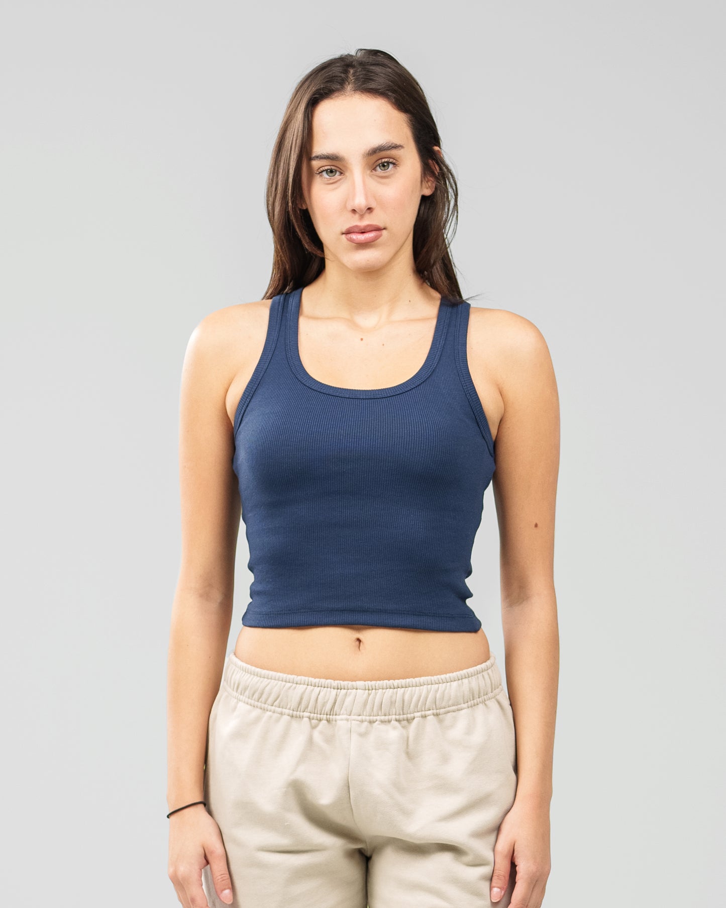 NAVY TANK TOP