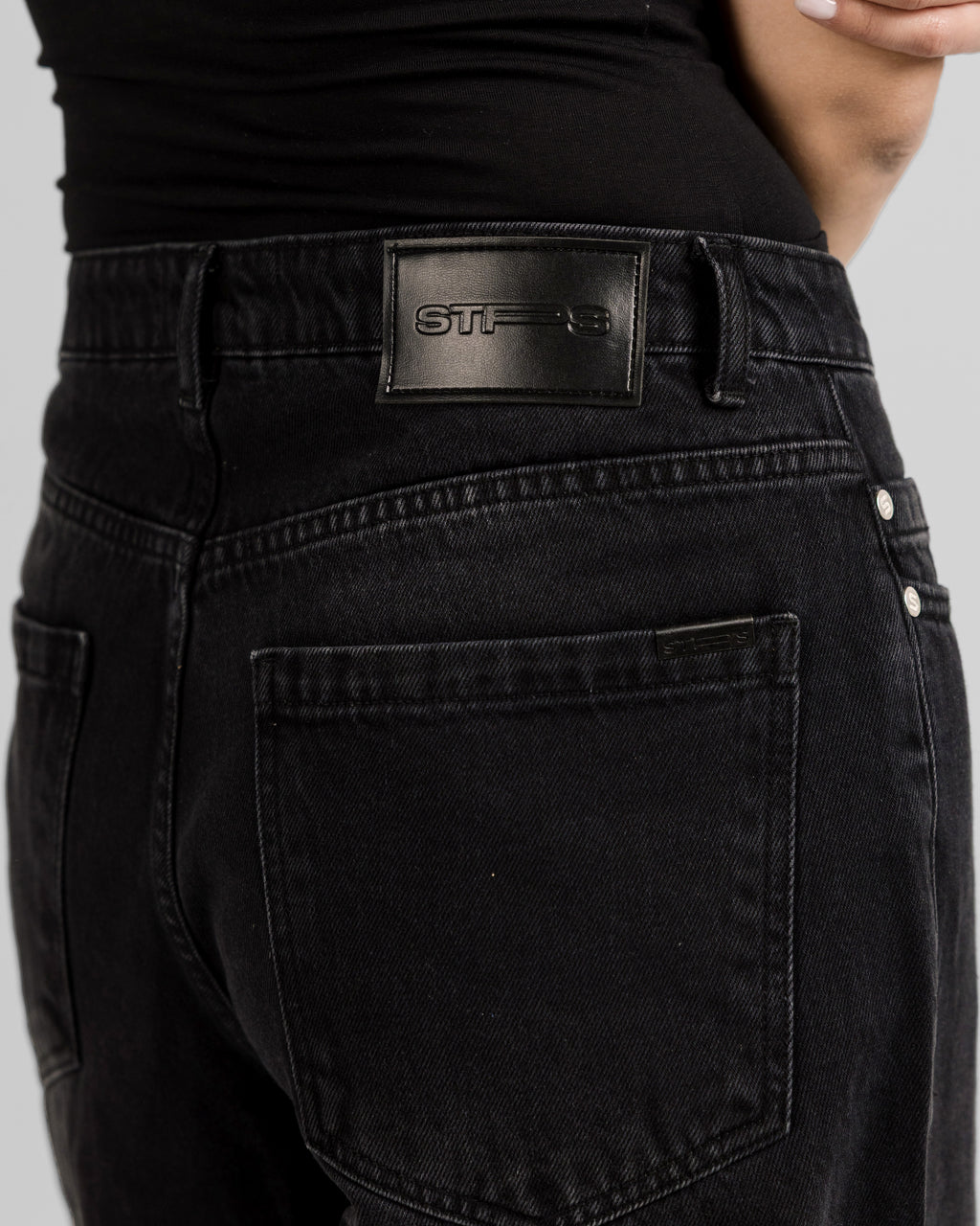DRAWSTRING ULTRA BAGGY JEANS