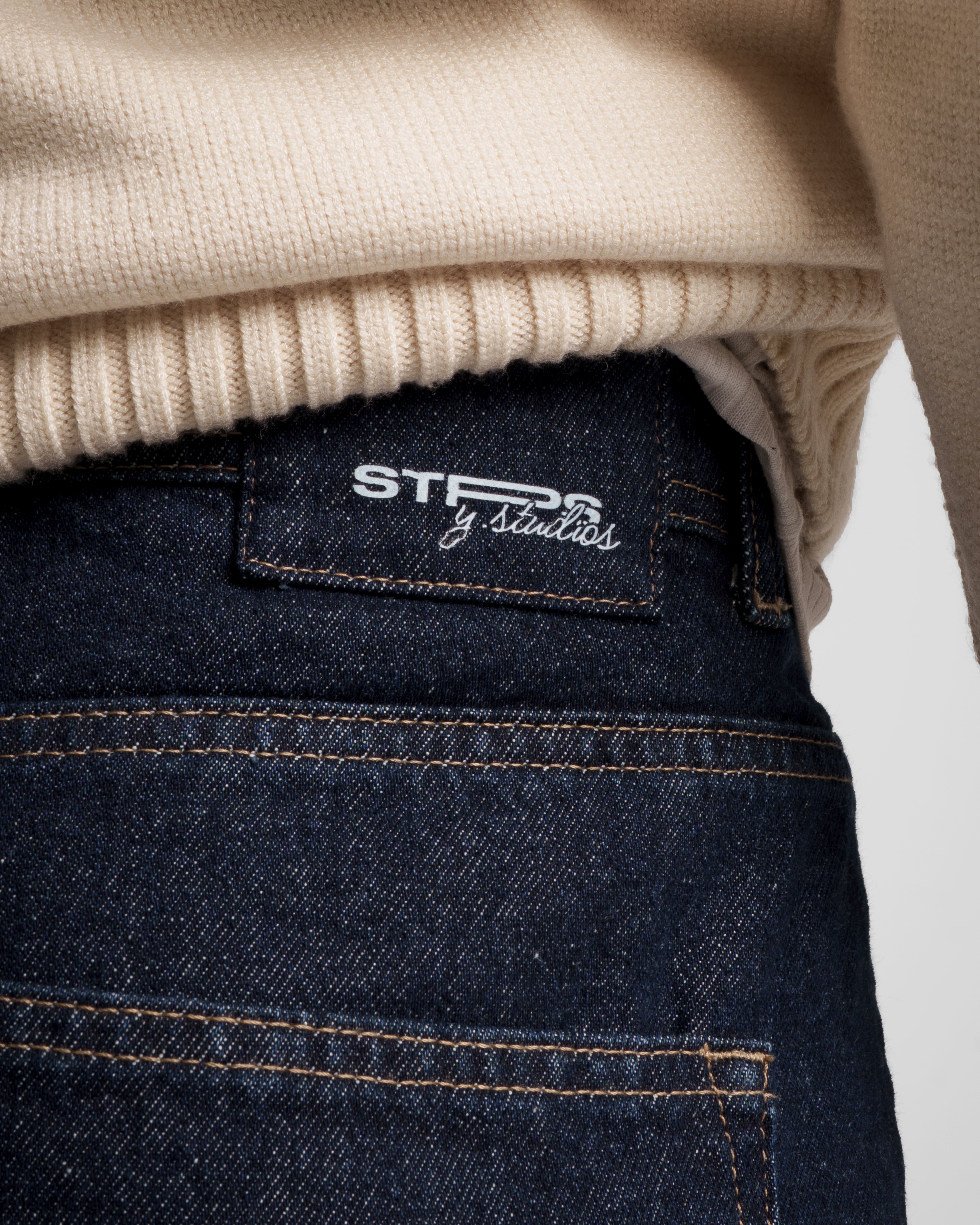 S X Y LINEN BLEND MEN'S JEANS