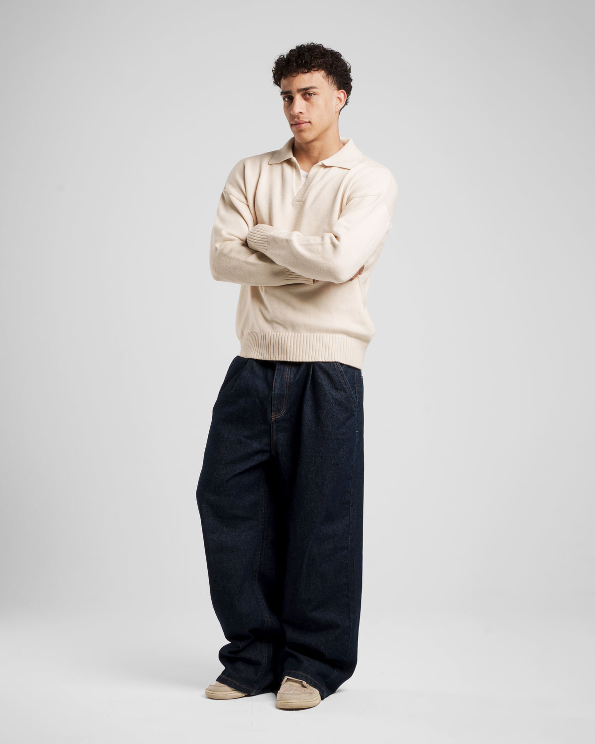 S X Y LINEN BLEND MEN'S JEANS