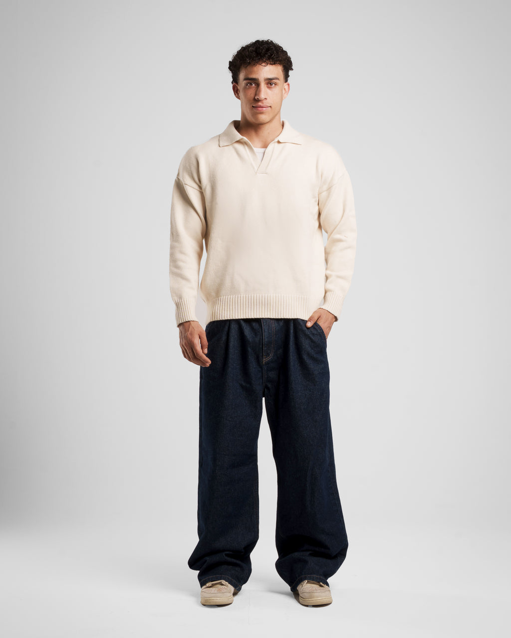 S X Y LINEN BLEND MEN'S JEANS