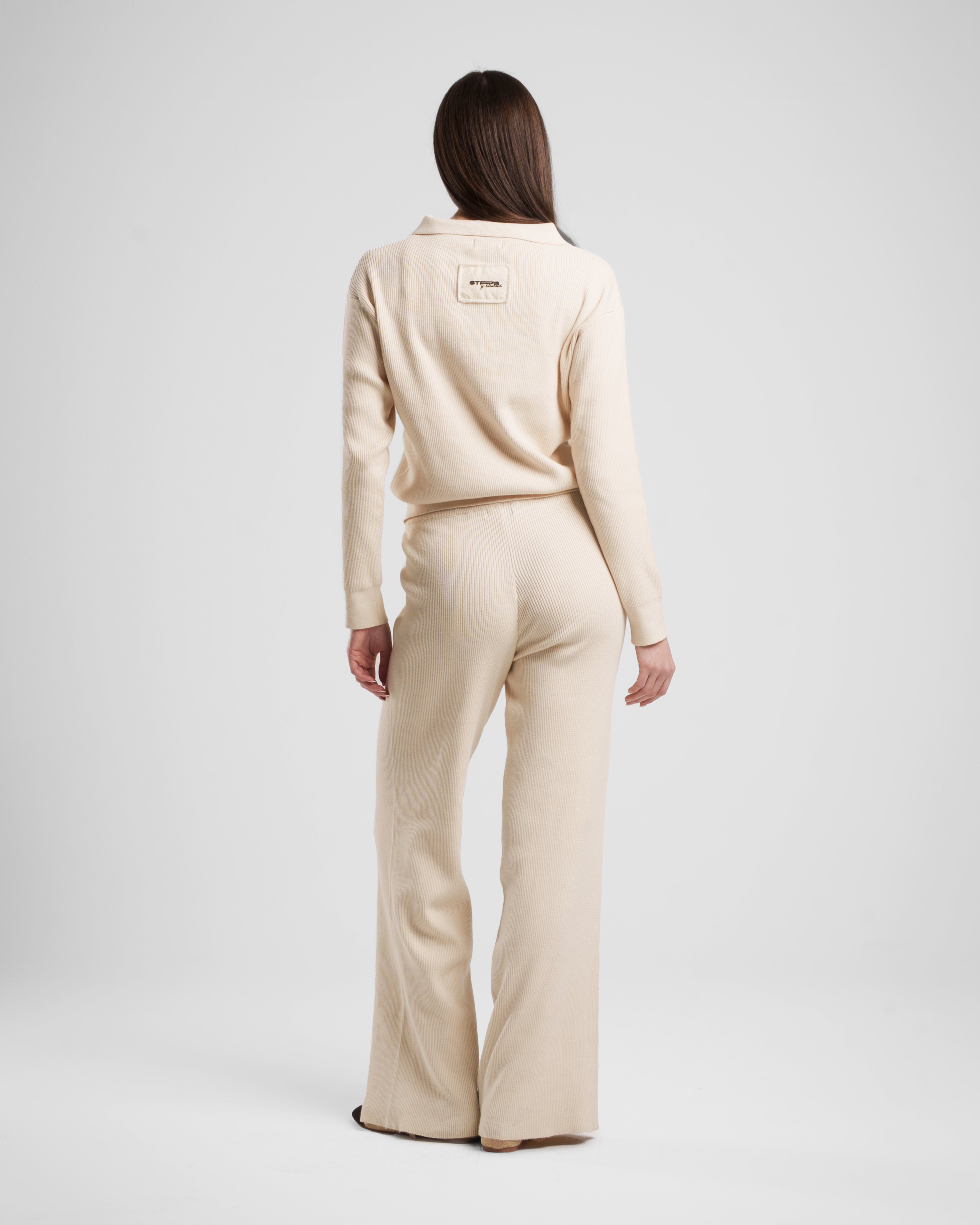 S X Y KNIT POLO SWEATER