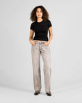 FLIPPED POCKET RELAXED MID RISE JEANS