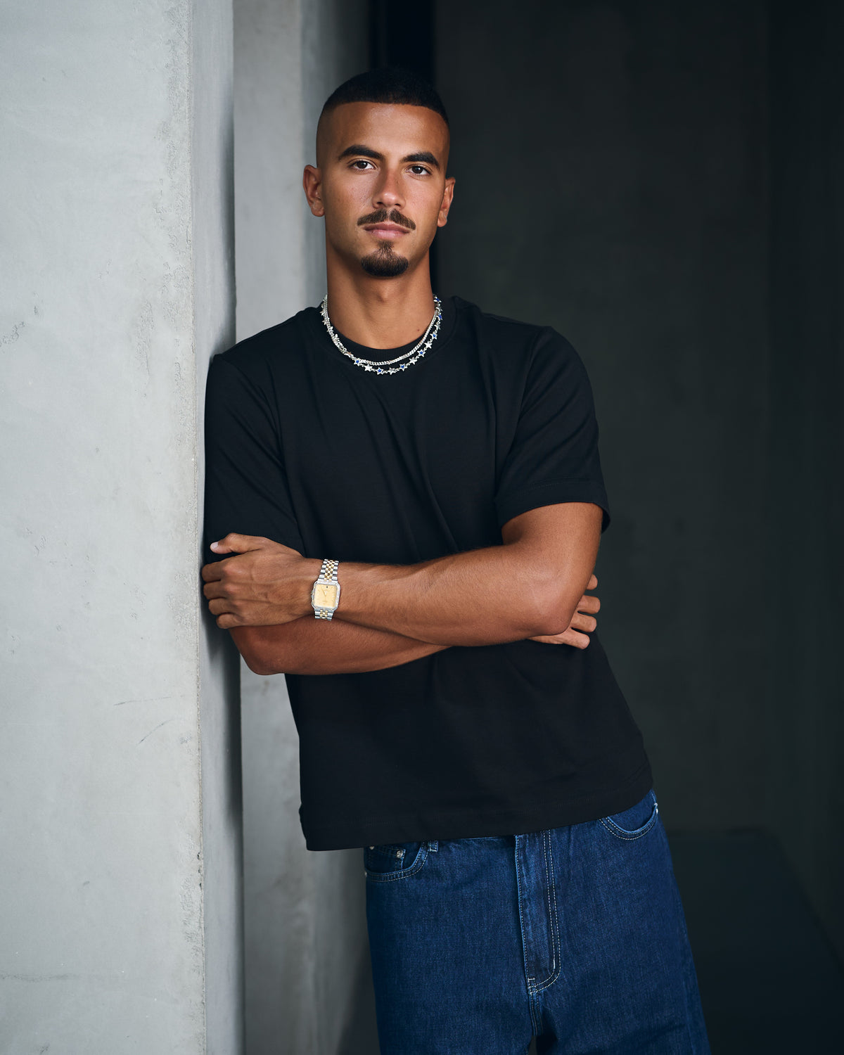 The Boxy Black Tee