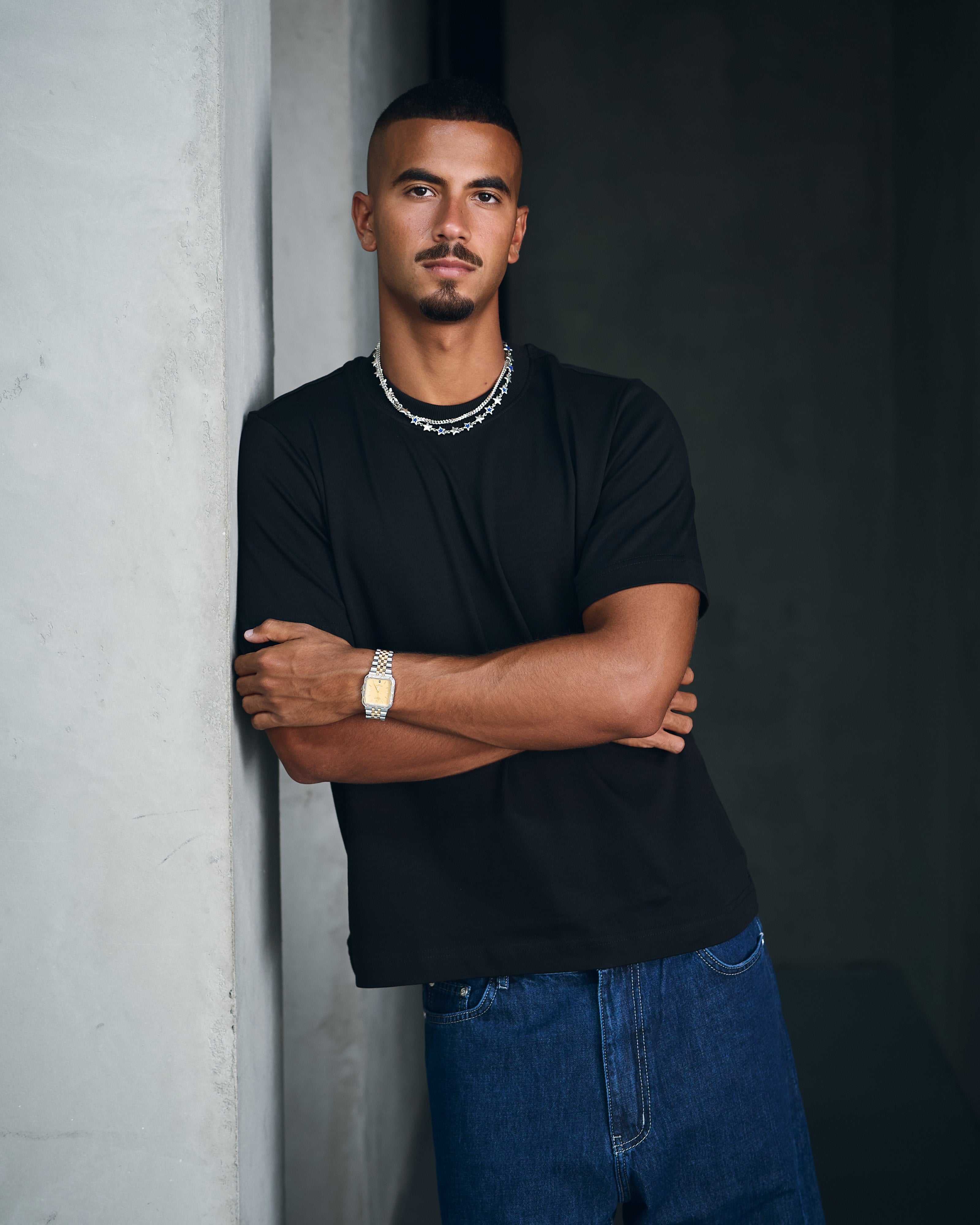 The Boxy Black Tee