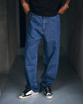 Men's Indigo Baggy Jeans