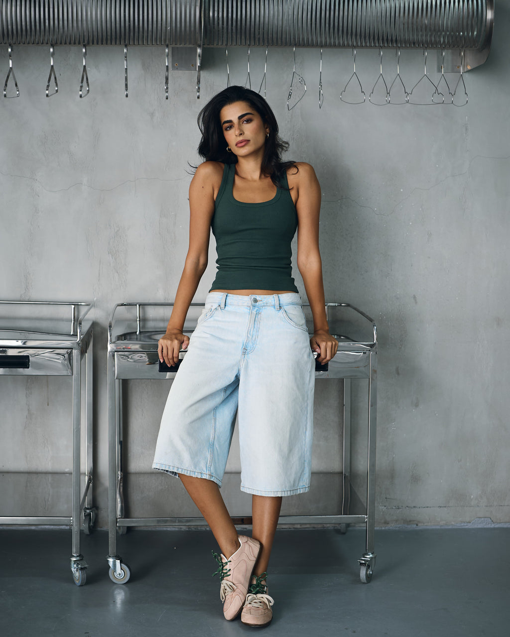 The Essential Olive Tank Top