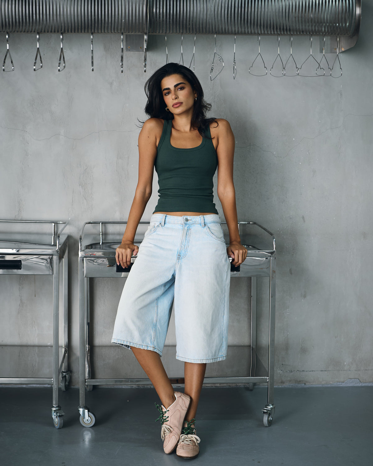 The Essential Olive Tank Top