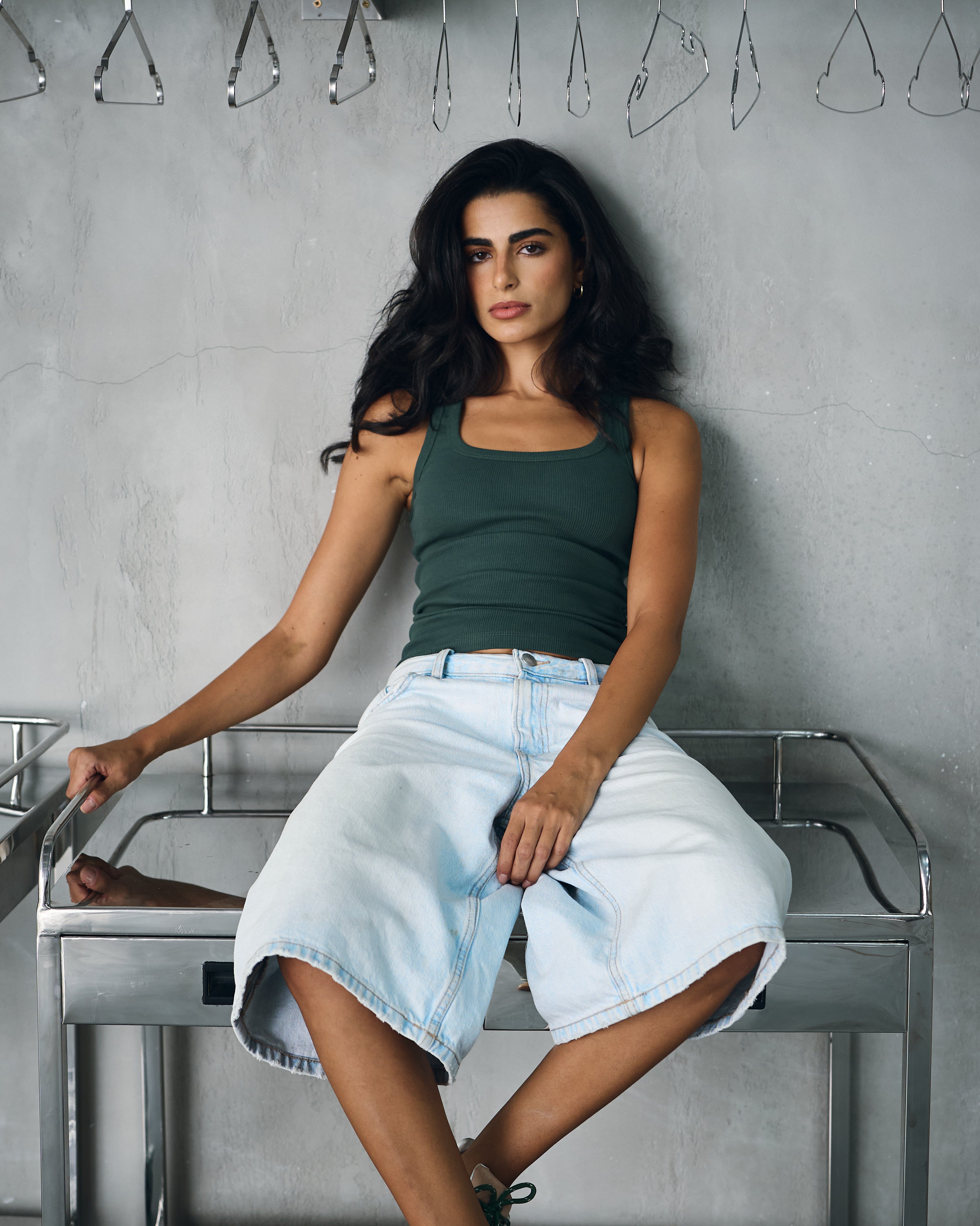 The Essential Olive Tank Top