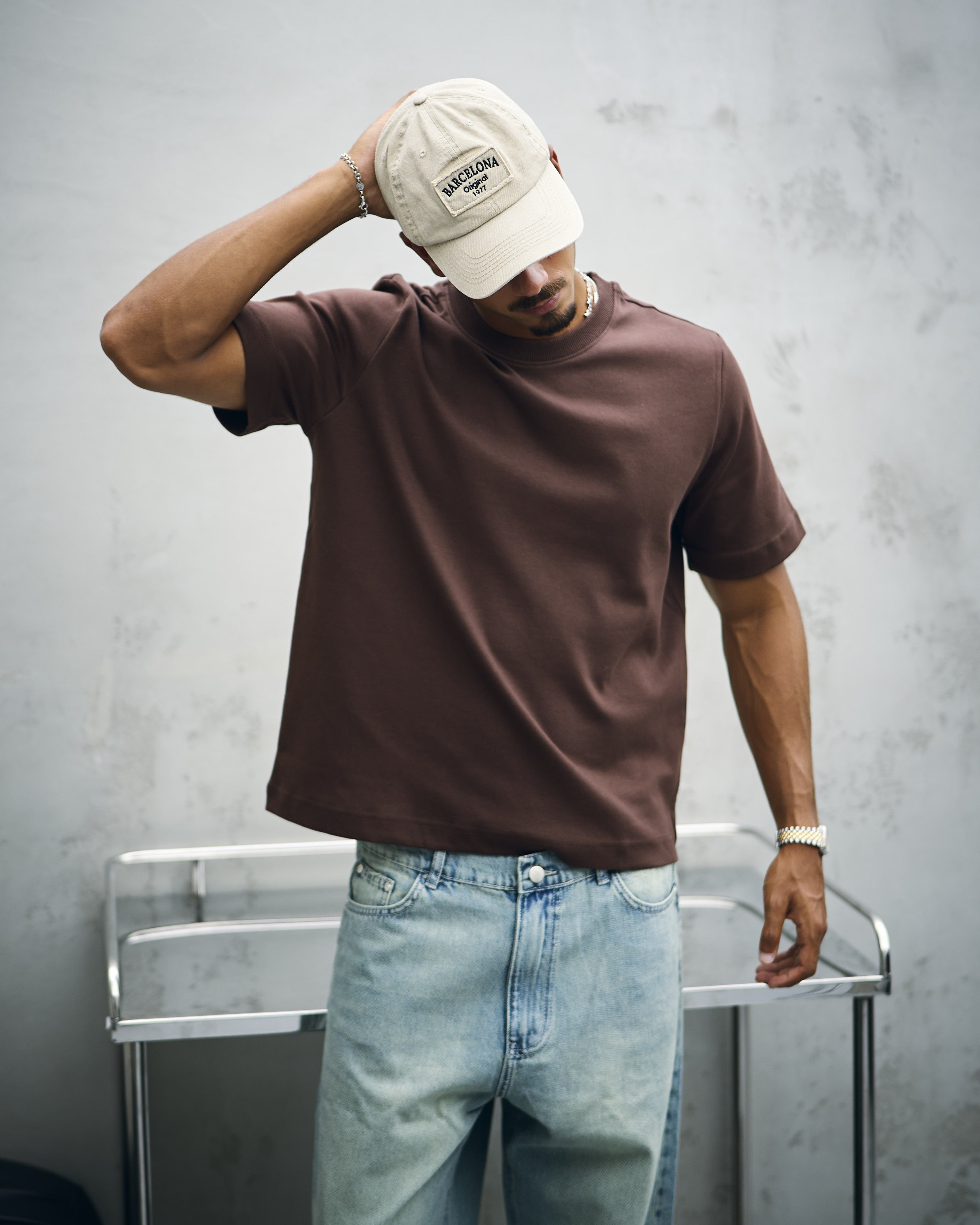 The Boxy Brown Tee