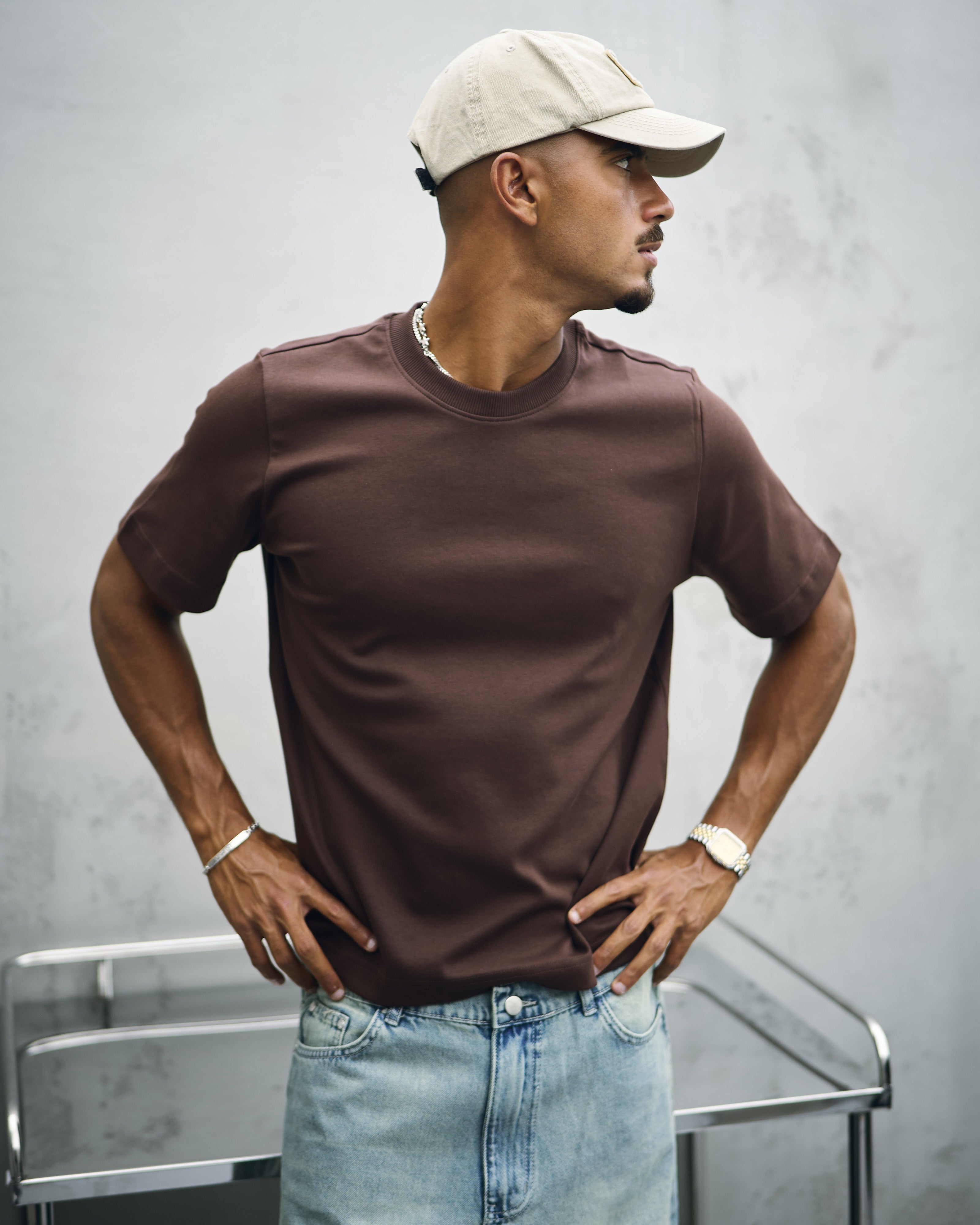 The Boxy Brown Tee