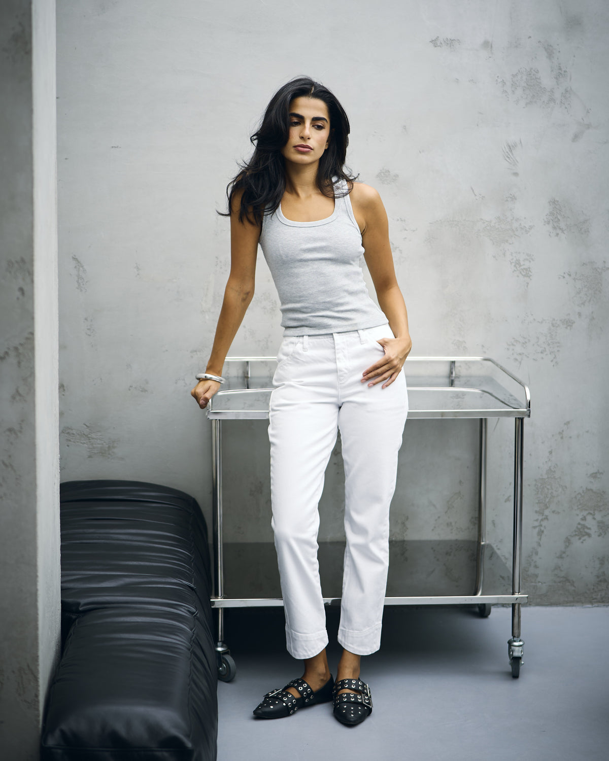 The Essential Grey Tank Top