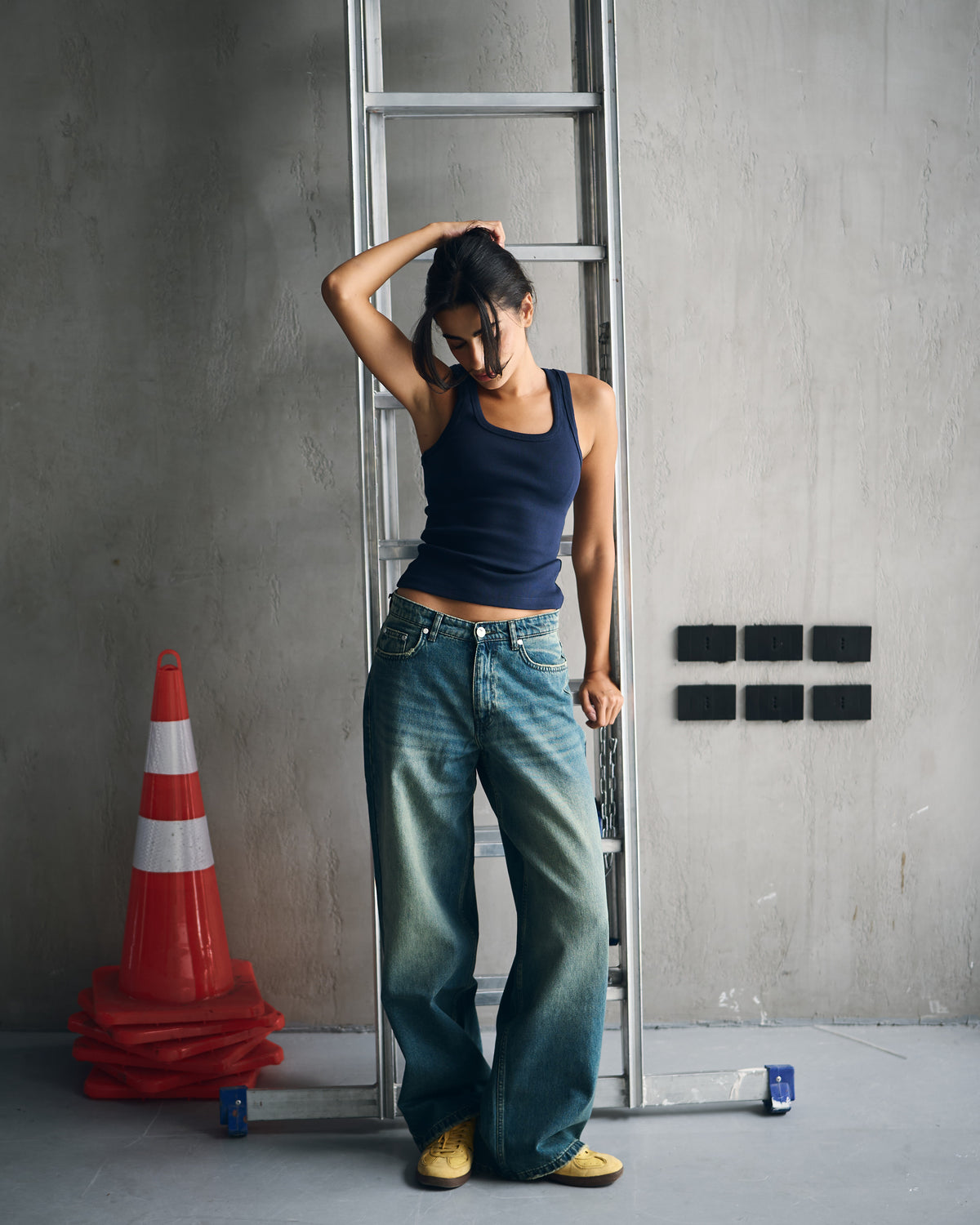 The Essential Navy Tank Top