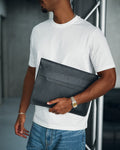 Charcoal Envelope Genuine Laptop Sleeve