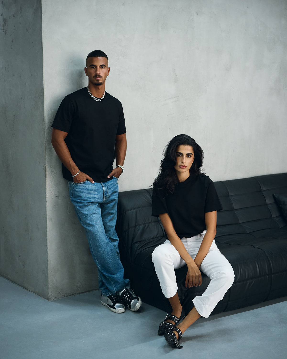 The Boxy Black Tee