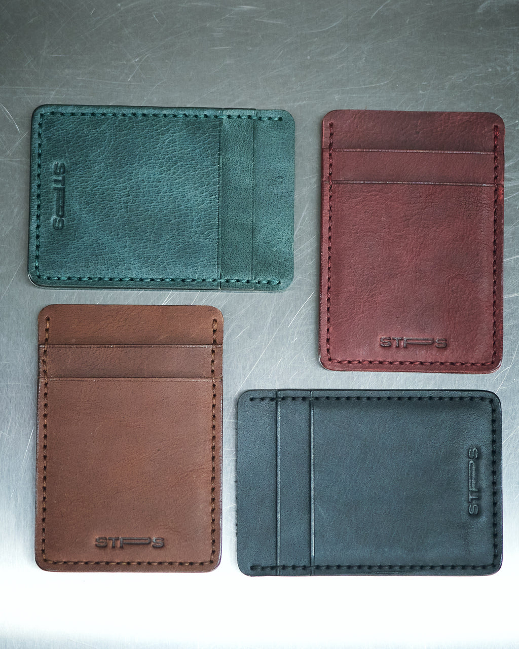 Genuine Minimal Brown Card Holder