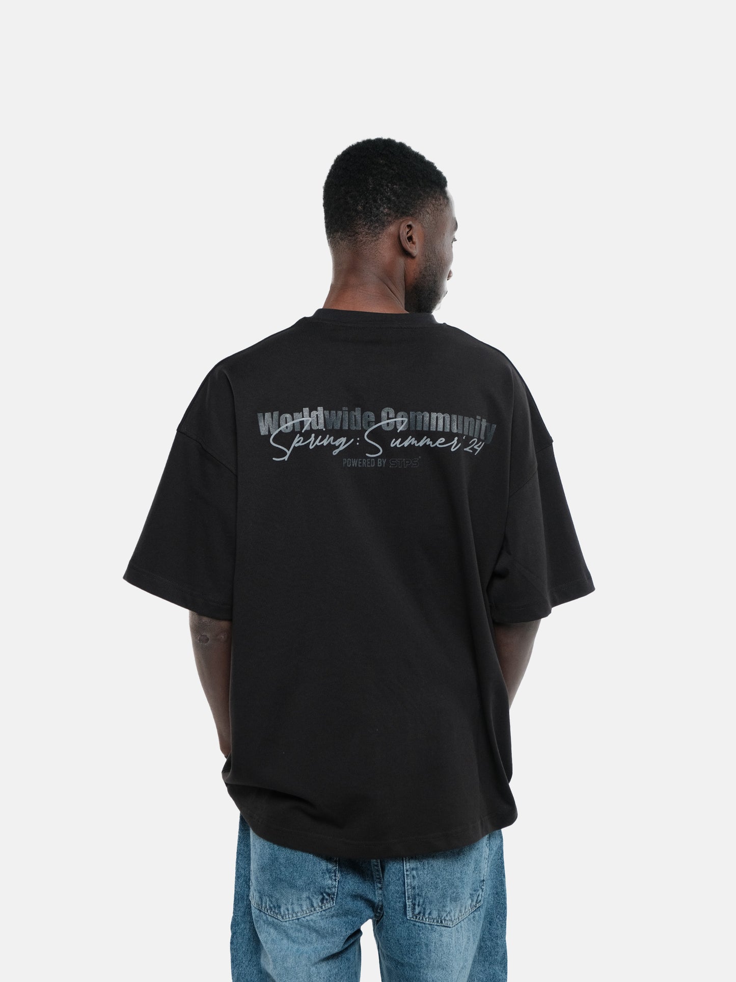 BLACK WORLDWIDE COMMUNITY T-SHIRT