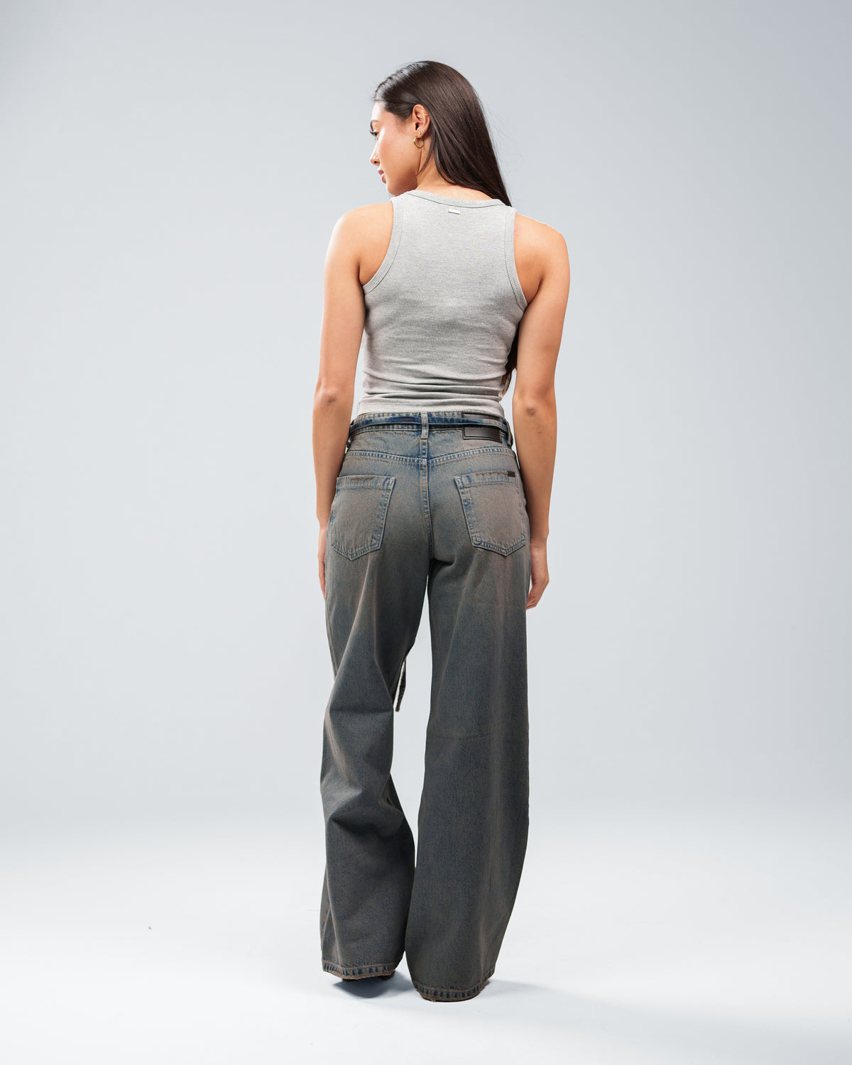 DRAWSTRING ULTRA BAGGY JEANS