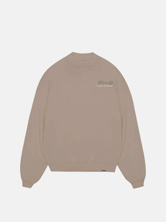 MOCHA CREWNECK