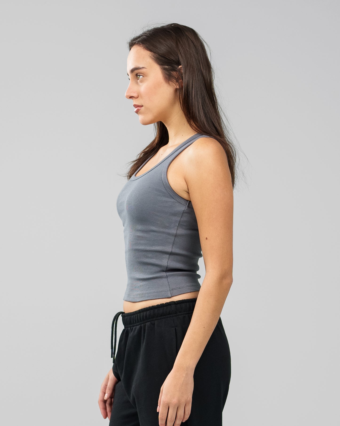 CHARCOAL TANK TOP