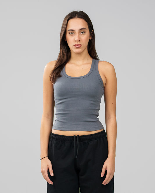 CHARCOAL TANK TOP