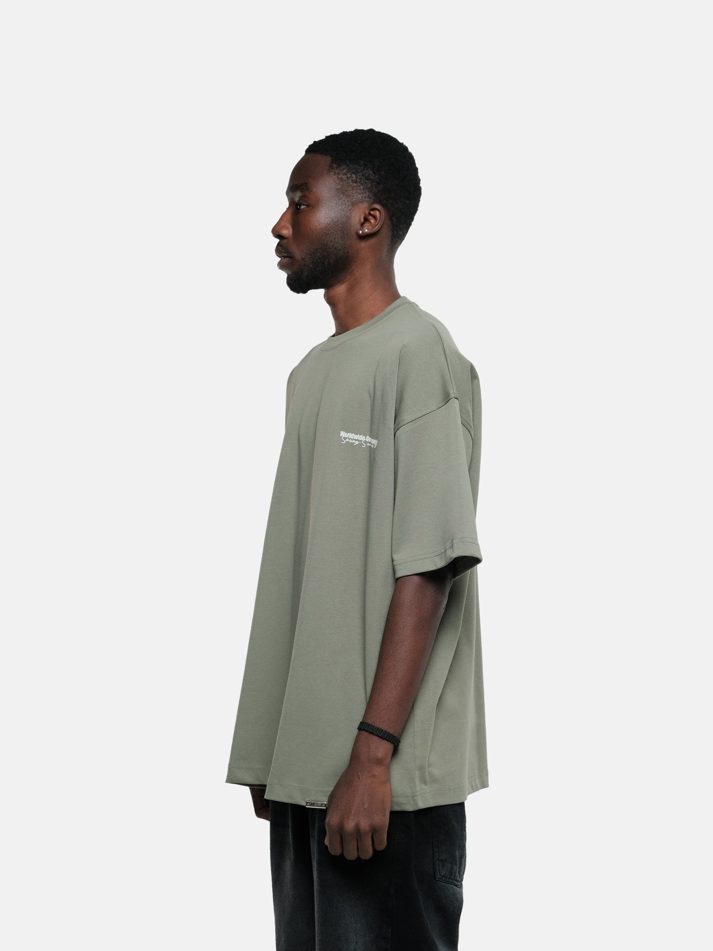 SAGE GREEN WORLDWIDE COMMUNITY T-SHIRT