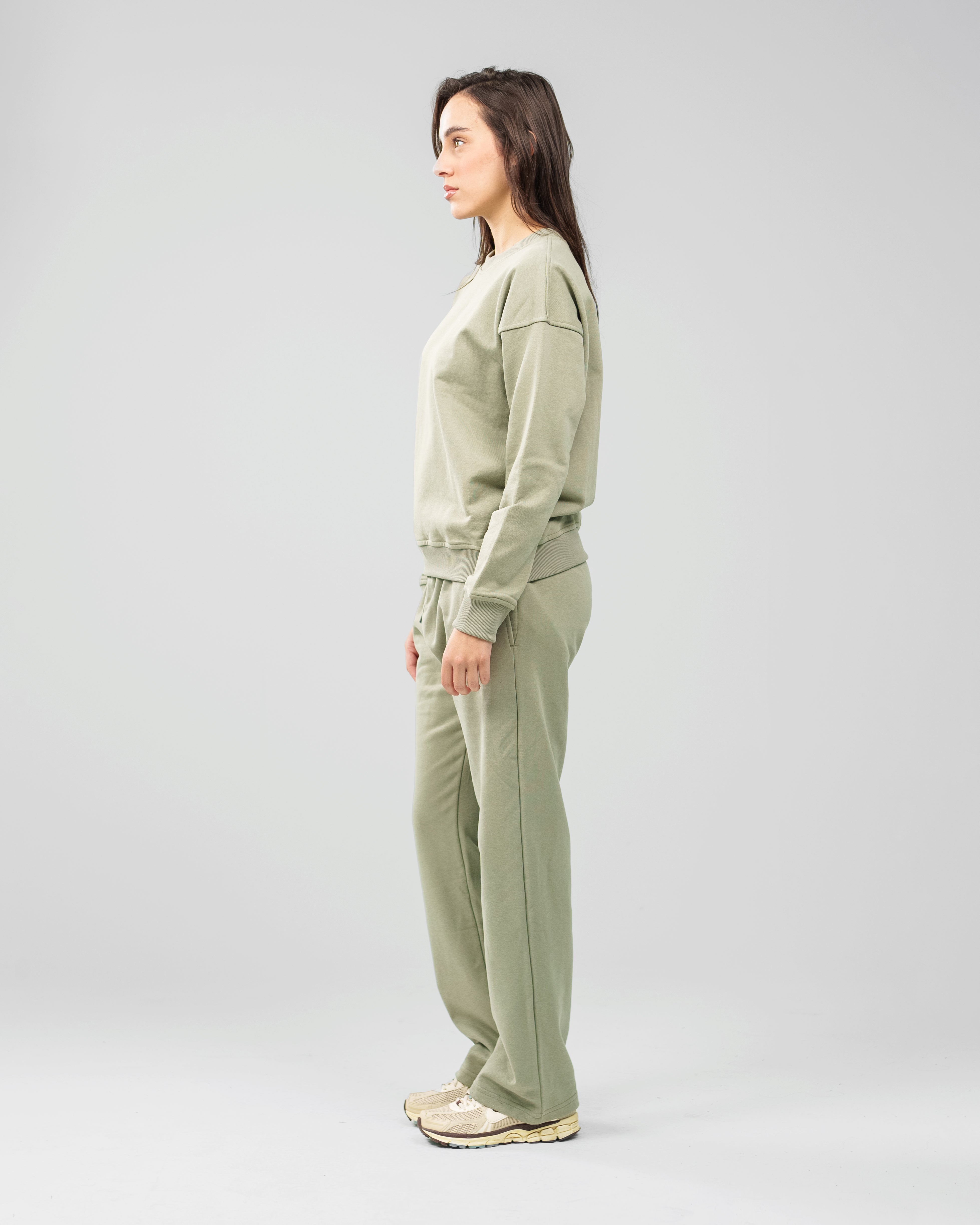 SOFT OLIVE GREEN SWEATPANTS