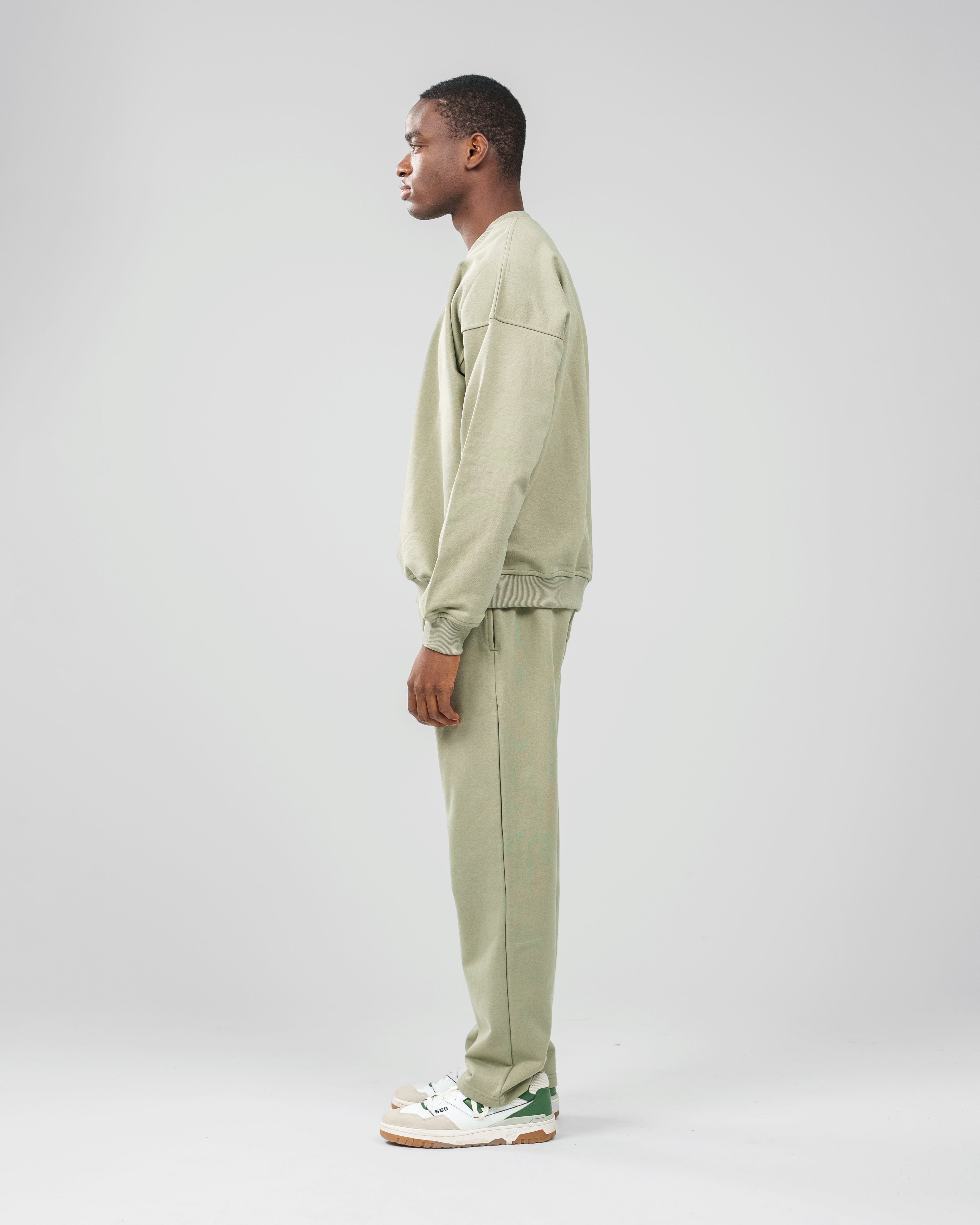 SOFT OLIVE GREEN SWEATPANTS