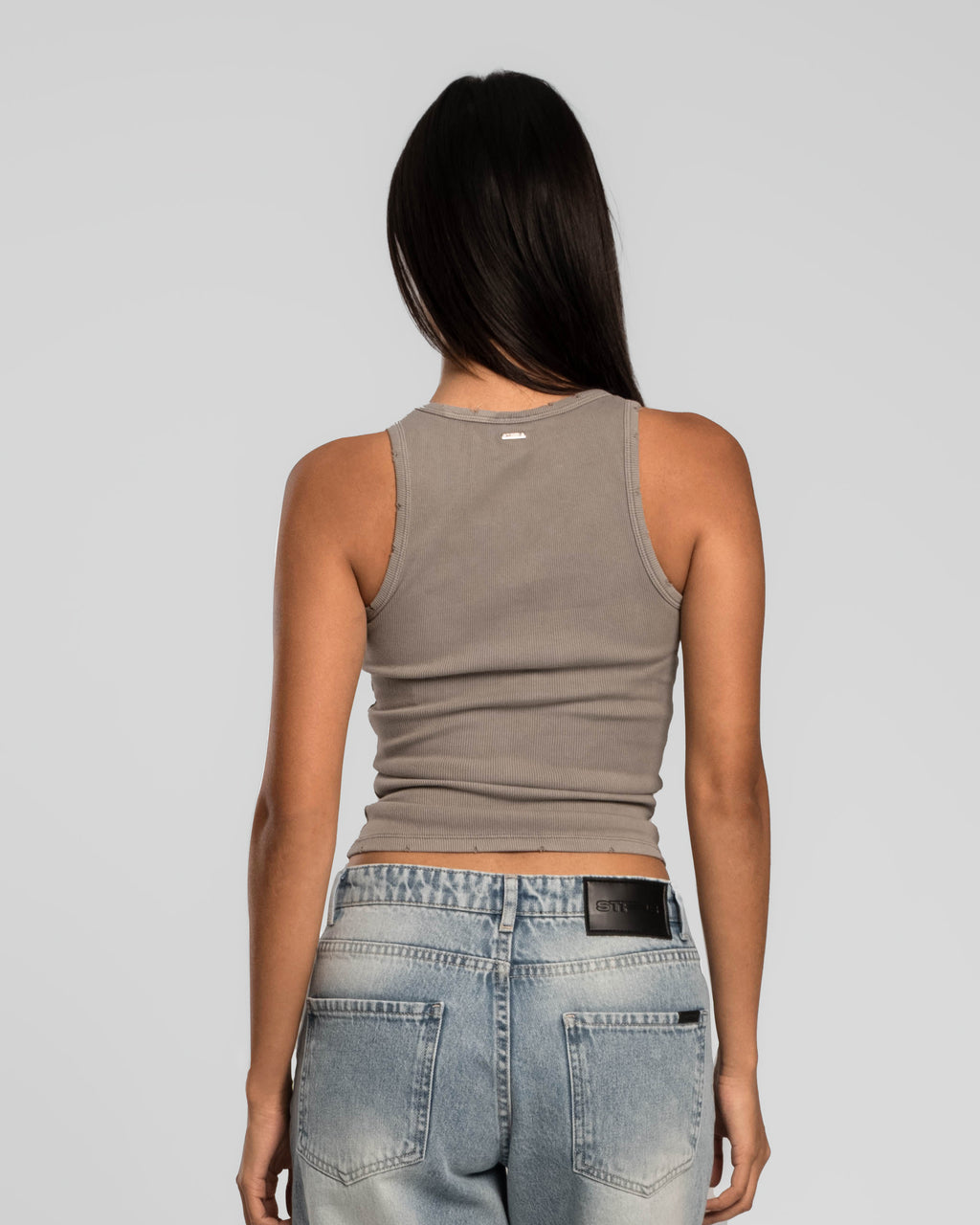 DISTRESSED TANK TOP