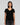 BLACK V-NECK T-SHIRT