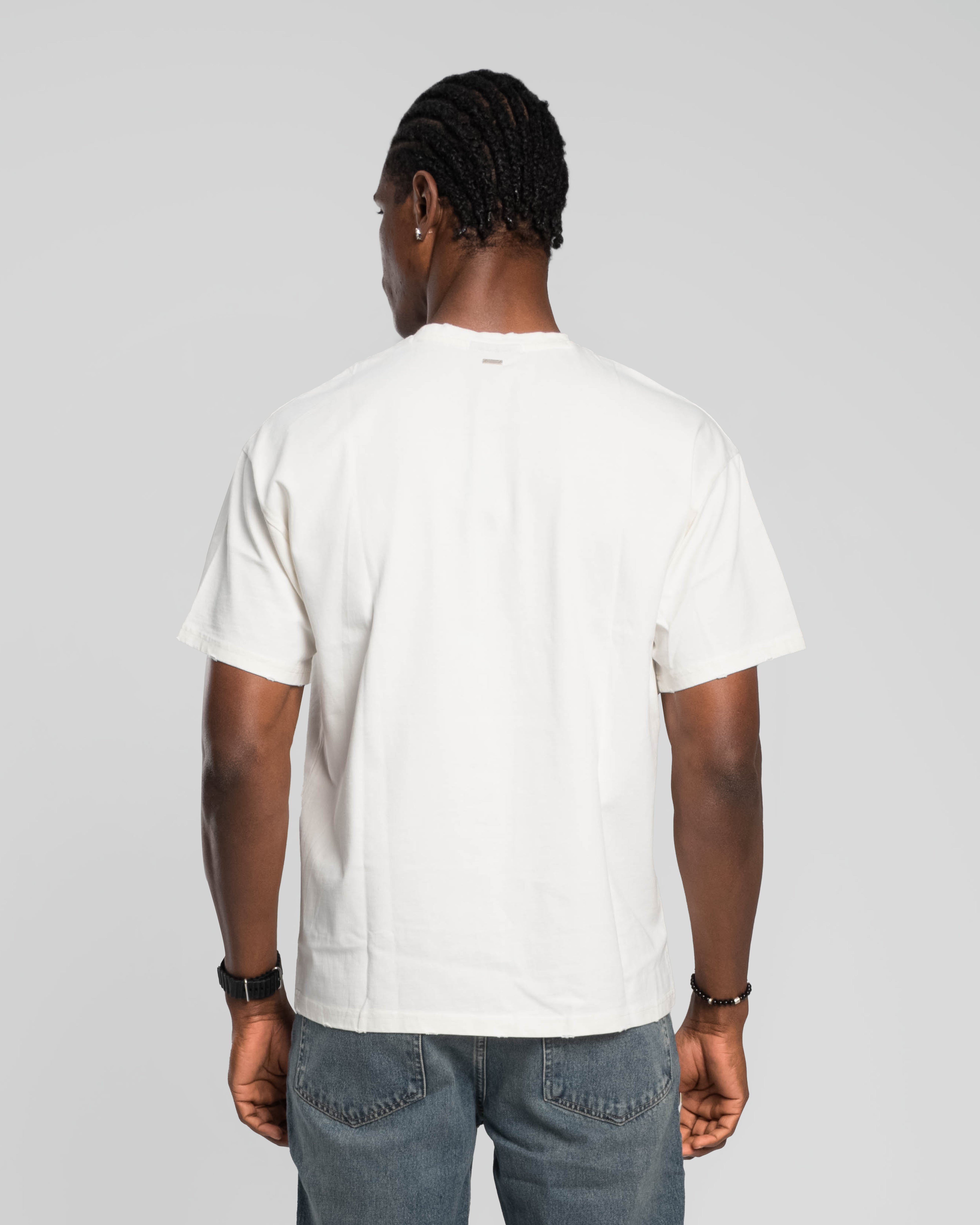 OFF-WHITE STONEWASHED T-SHIRT