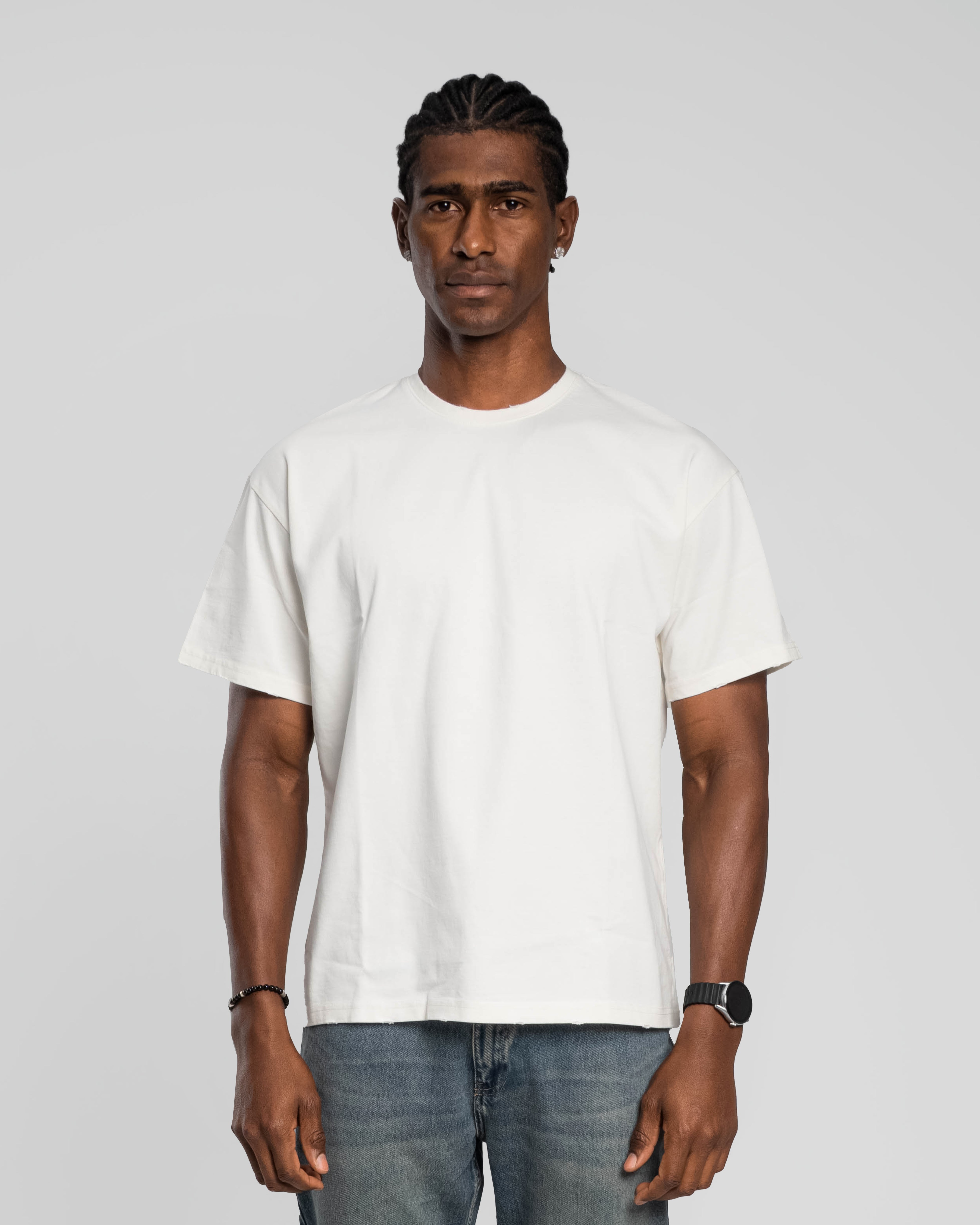 OFF-WHITE STONEWASHED T-SHIRT