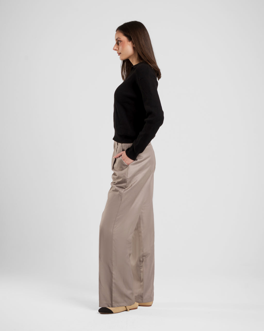 S X Y PLEAT TROUSERS
