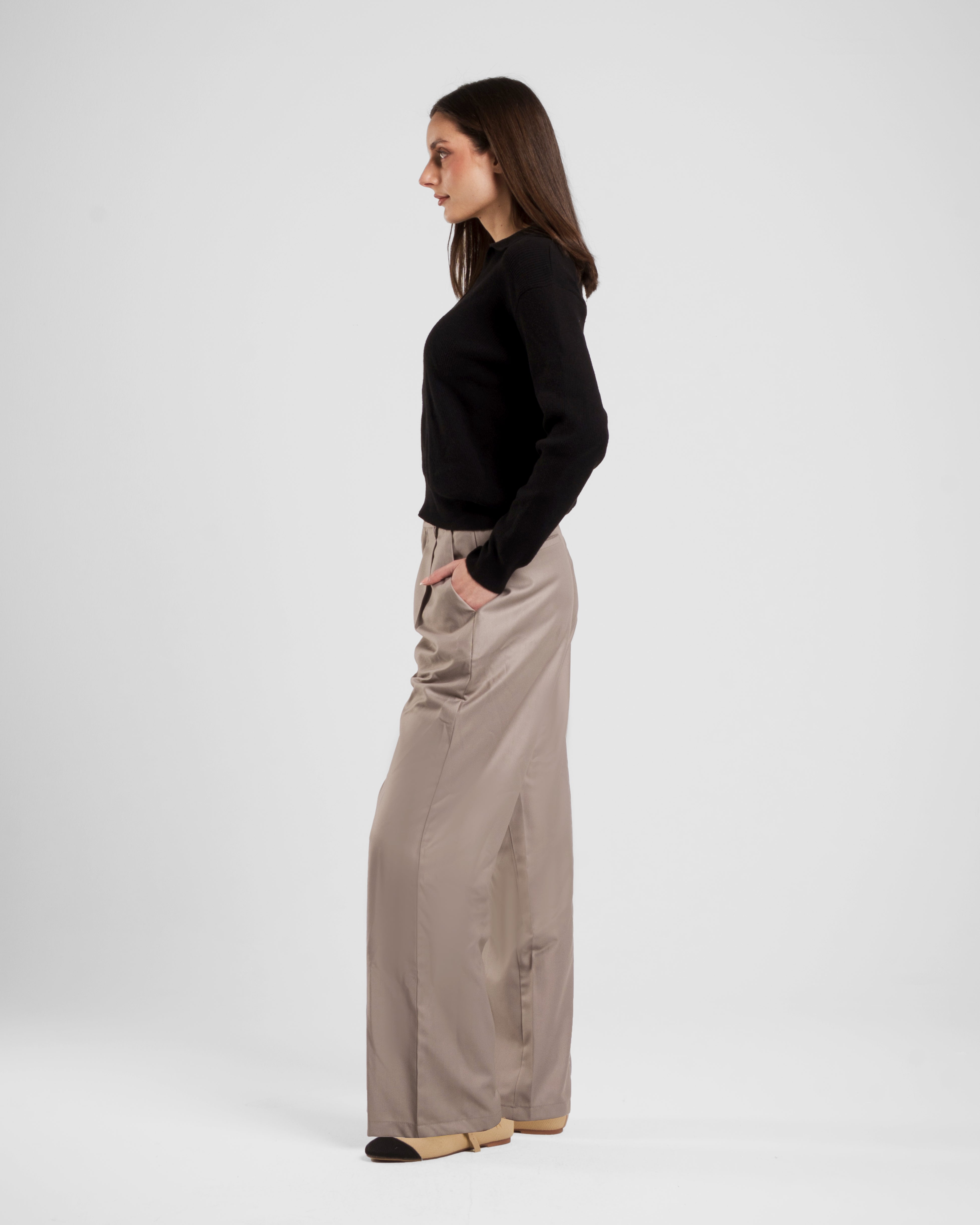S X Y PLEAT TROUSERS