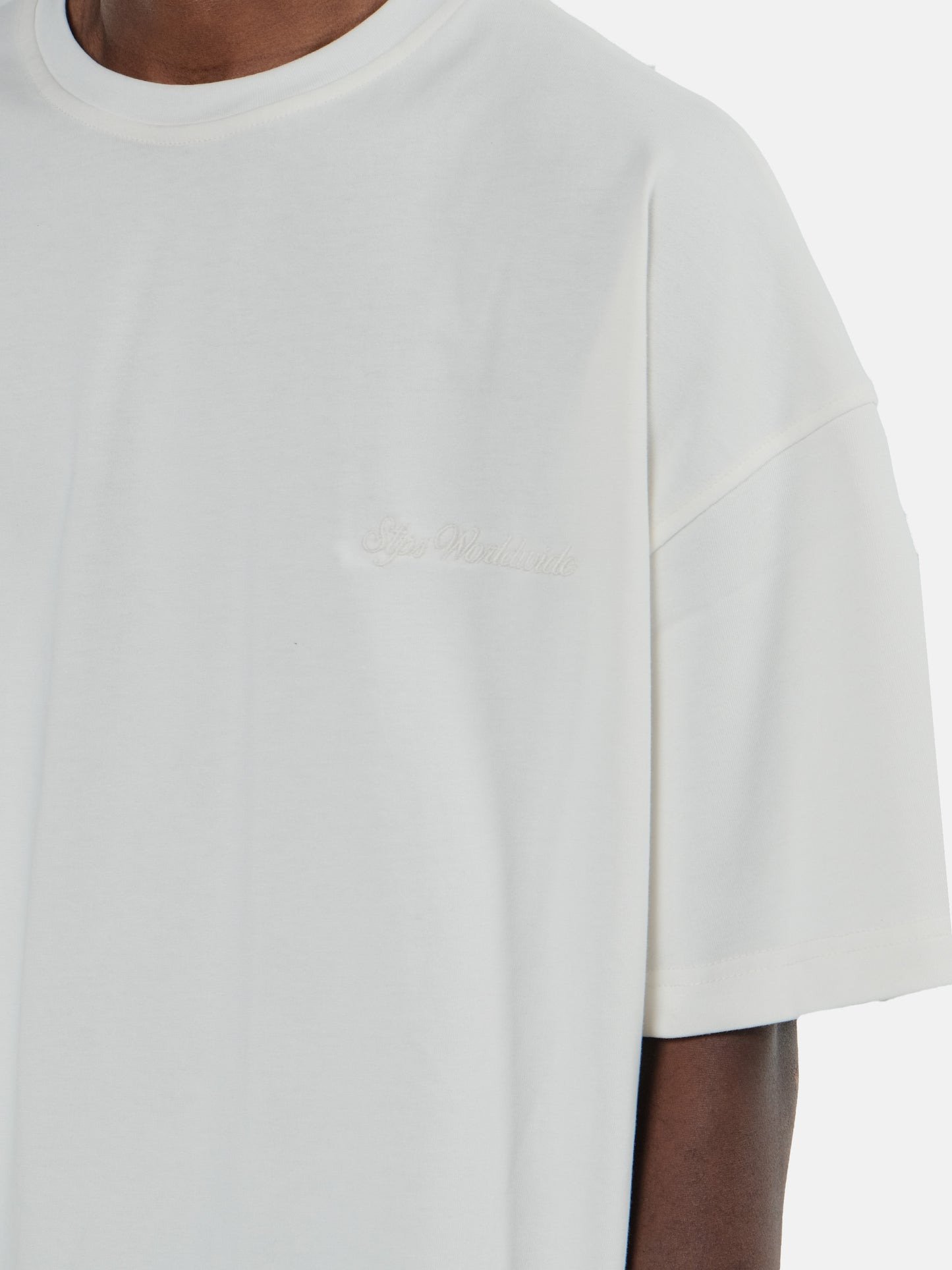 OFF-WHITE WORLDWIDE EMBROIDERED T-SHIRT