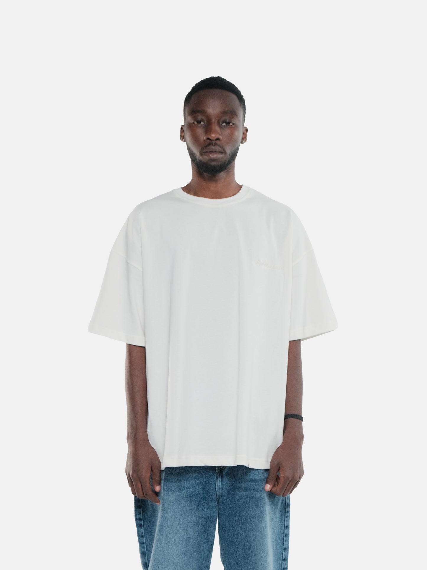 OFF-WHITE WORLDWIDE EMBROIDERED T-SHIRT